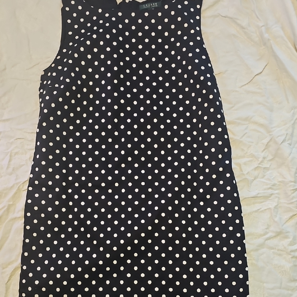 Black and White Polka Dot Dress